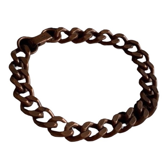 Solid Copper Unisex Mens Woman’s Dark Metal Bracelet Jewelry Health Benefits! - Picture 2 of 12